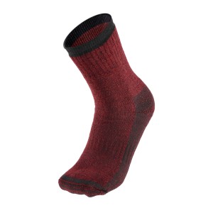 Skarpety Comodo Merino wool Trekker bordowe