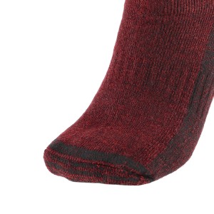 Skarpety Comodo Merino wool Trekker bordowe