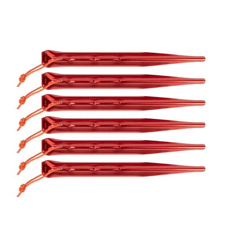 Szpilki do namiotu Tatonka Peg Allround 19 cm. 6 szt.czerwone