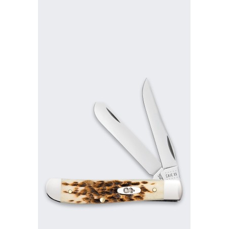 Scyzoryk Case Mini Trapper SS Amber Bone