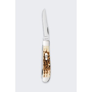 Scyzoryk Case Mini Trapper SS Amber Bone