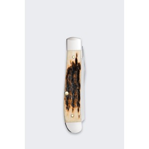 Scyzoryk Case Mini Trapper SS Amber Bone
