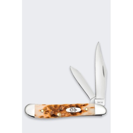 Scyzoryk Case Peanut SS Amber Bone