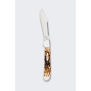 Nóż Case Mini Copperlock SS Amber Bone