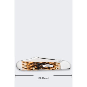 Nóż Case Mini Copperlock SS Amber Bone