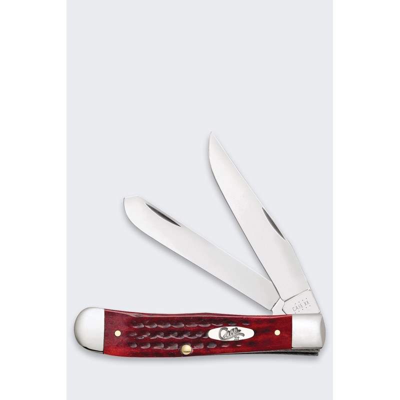 Scyzoryk Case Pocket Worn Trapper SS Old Red