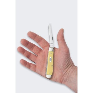 Scyzoryk Case Mini Trapper SS Yellow