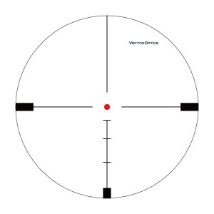 Luneta celownicza Vector Optics Hugo 3-12x44GT VOI-10BDC SFP FMC SCOM-31 czarna