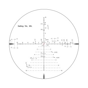 Luneta celownicza Vector Optics Tauron 4-32x56 ED SFP SCOL-56 czarna