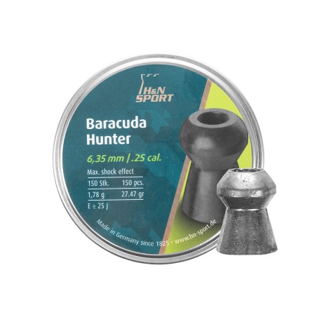 Śrut diabolo HN Baracuda Hunter 6,35 mm 150 szt.
