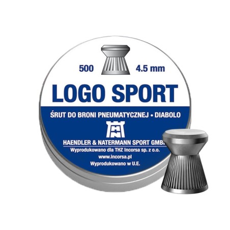 Śrut diabolo HN Logo Sport 4,5 mm 500 szt.