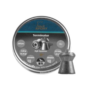 Śrut diabolo HN Terminator 5,5 mm 200 szt.