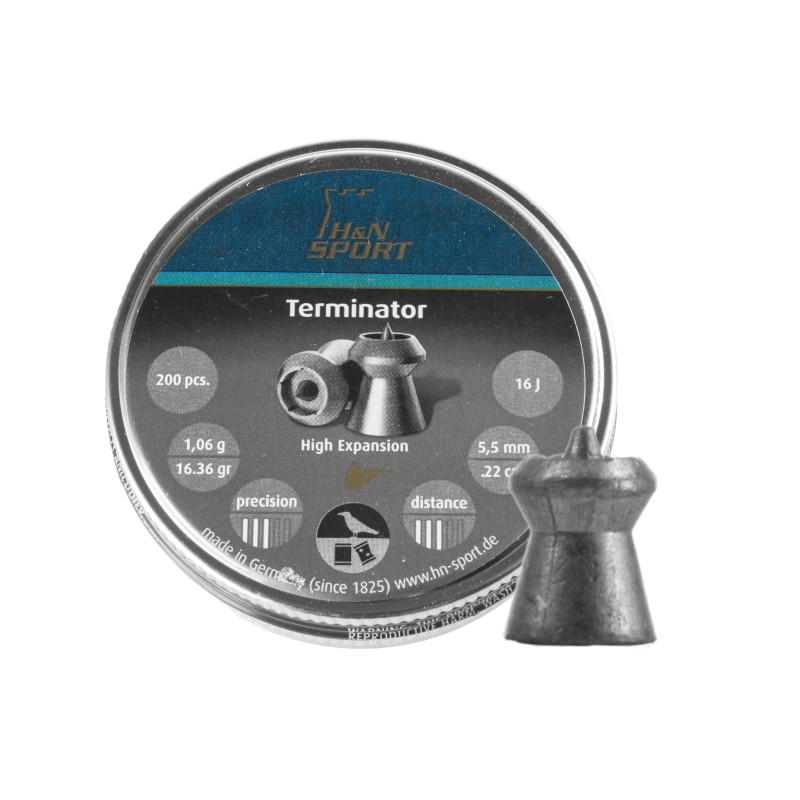 Śrut diabolo HN Terminator 5,5 mm 200 szt.