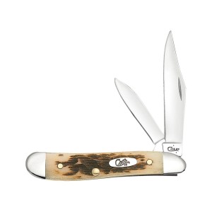 Scyzoryk Case Peanut SS Amber Bone