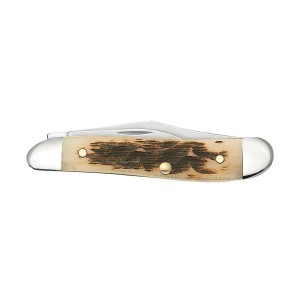 Scyzoryk Case Peanut SS Amber Bone