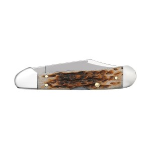 Nóż Case Mini Copperlock SS Amber Bone