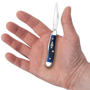 Scyzoryk Rogers Case Peanut SS Blue Bone