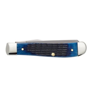 Nóż Case Rogers Mini Trapper SS Blue Bone