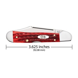 Nóż Case Pocket Worn Mini Copperlock Red