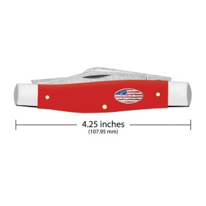Scyzoryk Case American Workman Large Red