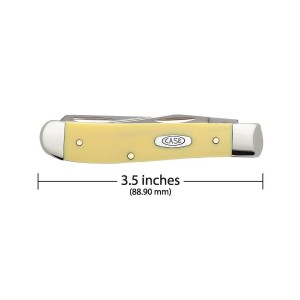 Scyzoryk Case Mini Trapper SS Yellow