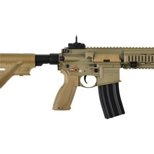 Replika karabinek ASG HK HecklerKoch HK416 A5 Sportsline 6 mm full-auto piaskowy