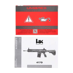Replika karabinek ASG HecklerKoch HK417 6 mm green gas