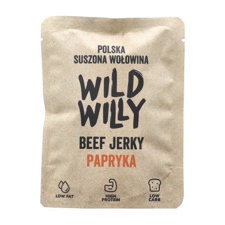Wołowina suszona Wild Willy papryka 30 g