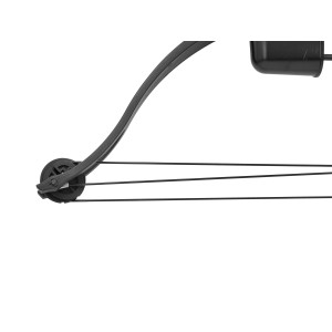 Łuk bloczkowy dla dzieci i młodzieży Poe Lang Druid 20 lb 33" czarny