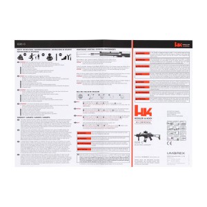 Replika karabinek ASG HecklerKoch G36C metalowa lufa 6 mm