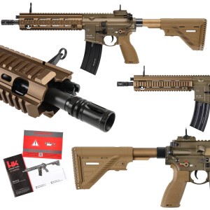 Replika karabinek ASG HecklerKoch HK416 A5 RAL8000 6 mm elektryczna