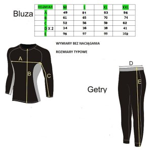 BIELIZNA  MYŚLIWSKA  HUNTER  TERMO  -  KOMPRESYJNA,  CIEPŁA  CZARNA  DLA  MYŚLIWEGO,  WĘDKARZA