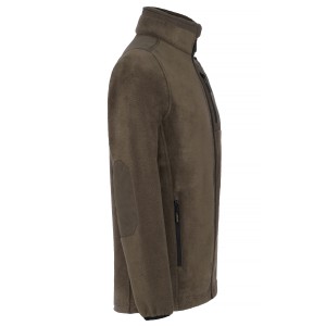 BLUZA  MYŚLIWSKA  HUNTER  POLAR,  MYŚLIWSKA,  WĘDKARSKA  OLIWKA  CIEPŁA  HUBERTUS