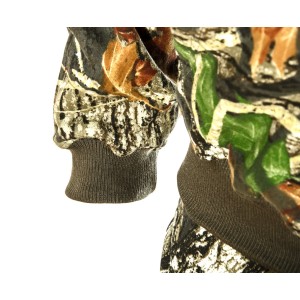 BLUZA  MYŚLIWSKA  HUNTER,  WĘDKARSKA  KAMUFLAŻ  LAS  M,  KANGUREK,  BAWEŁNA