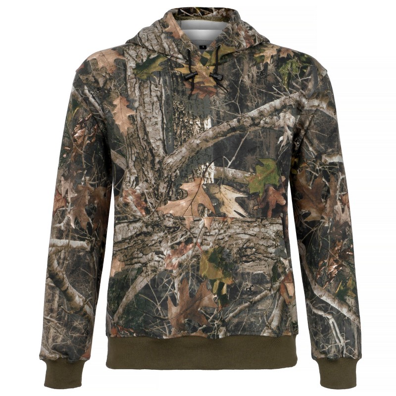 BLUZA  MYŚLIWSKA  HUNTER,  WĘDKARSKA  KAMUFLAŻ  LEŚNY,  KANGUREK,  BAWEŁNA