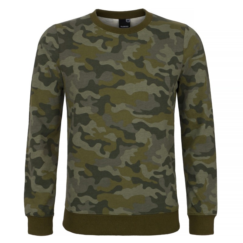 BLUZA  MYŚLIWSKA  HUNTER,  WĘDKARSKA  KAMUFLAŻ  MORO  BAWEŁNIANA  Z  DOMIESZKĄ