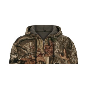 BLUZA  MYŚLIWSKA  HUNTER,  WĘDKARSKA  KANGUREK  Z  POLARU  KAMUFLAŻ  LEŚNY