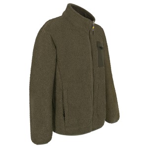 BLUZA  MYŚLIWSKA  HUNTER,  WĘDKARSKA  Z  GRUBEGO  POLARU  OLIWKOWA