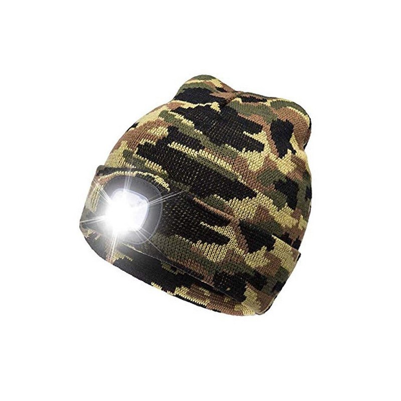 Czapka  myśliwska  HUNTER  zimowa  led  USB  wyjmowane, 5  kolorów