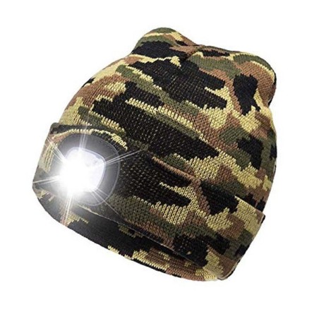 Czapka  myśliwska  HUNTER  zimowa  led  USB  wyjmowane, 5  kolorów