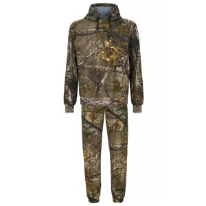 DRES  MYŚLIWSKI  HUNTER  BAWEŁNIANY  W  KAMUFLAŻU  LAS,  NIEROZPINANY