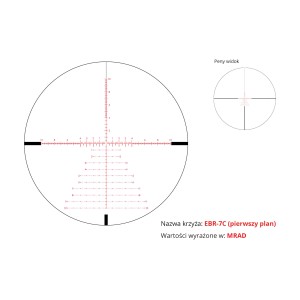 Luneta celownicza Vortex Razor II HD 4,5-27x56 FFP 34 mm EBR-7/H59/Tremor 3