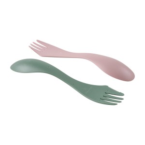 Łyżkowidelec Light My Fire Spork M Bio zielono-róż