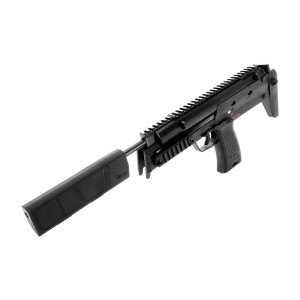 Pistolet maszynowy wiatrówka HecklerKoch MP7 SD 4,5 mm sprężynowa