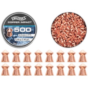 Śrut diabolo Walther Copper Impact 4,5 mm 500 szt.