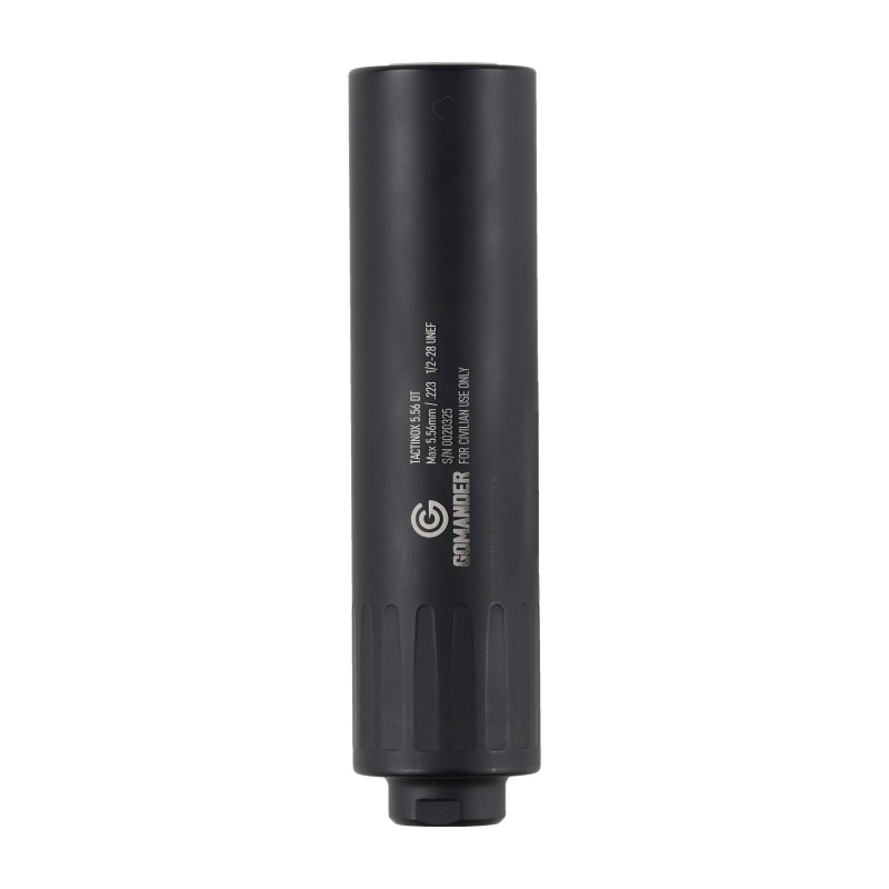 Tłumik Gomander Tactinox DT 5,56 1/2-28 UNEF Czarny