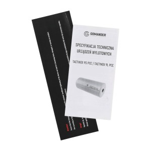 Tłumik Gomander Tactinox DT 9 S PCC 1/2x36 TPI Czarny
