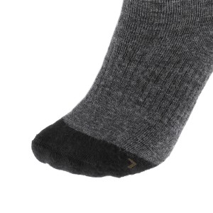 Skarpety męskie Brubeck Trekking Merino grafitowo - khaki