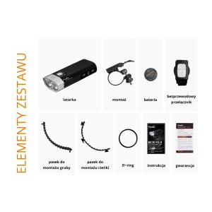 Lampa rowerowa przednia Fenix BC30 V2.0