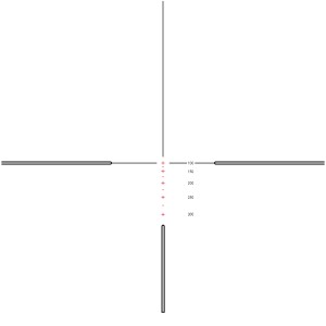 Luneta celownicza Hawke Vantage 1" 4-12x40 AO IR .22 WMR